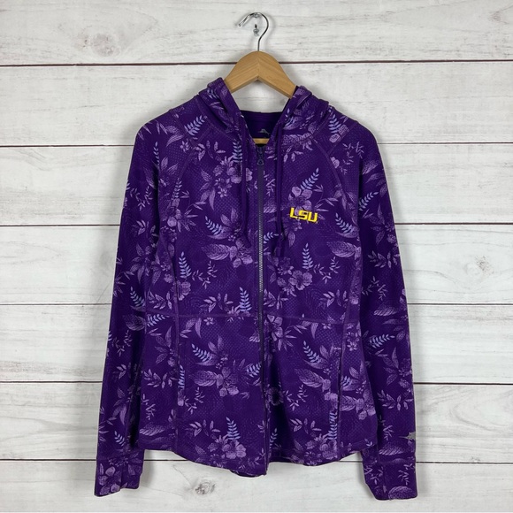 Tommy Bahama Tops - LSU Tigers x Tommy Bahama Full Zip Hoodie Medium
